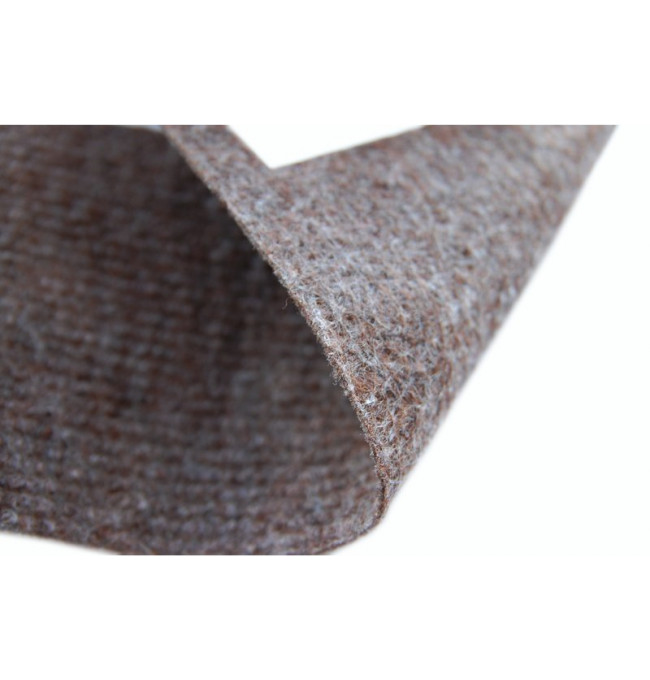 Metrážny koberec MALTA 306, ochranný, podkladový - čokoládový