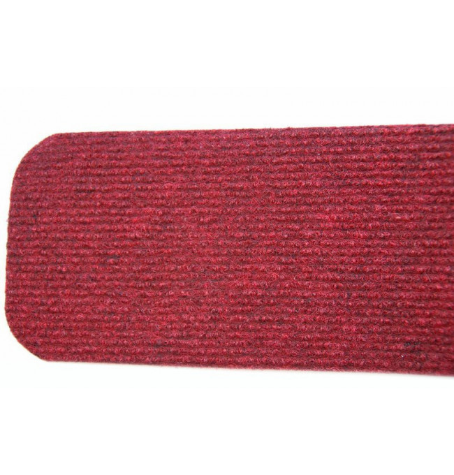 Metrážový koberec MALTA 702, ochranný, podkladový - bordový