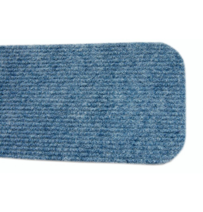 Metrážny koberec MALTA 802, ochranný, podkladový - modrý
