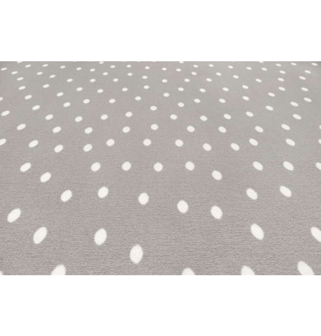 Metrážny koberec PUNTINO sivý