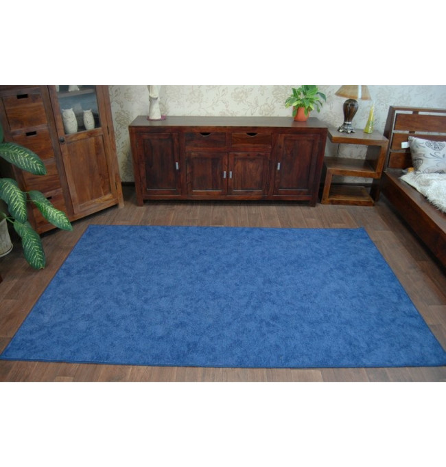 Metrážový koberec SERENADE modrý