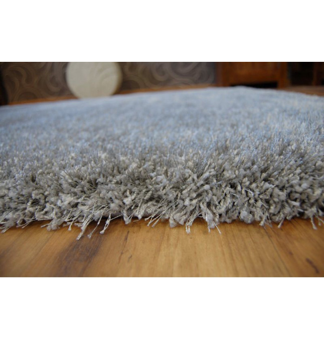 Metrážový koberec Shaggy NARIN šedý
