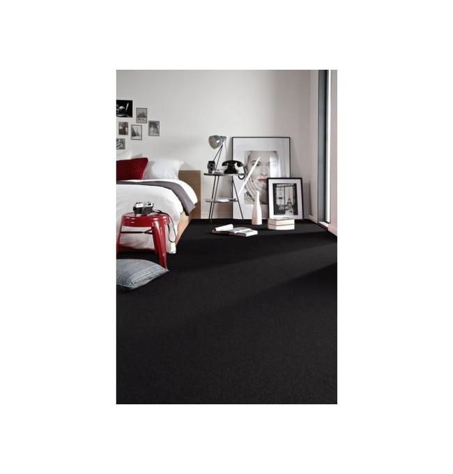 Metrážny koberec TRENDY 159 čierny