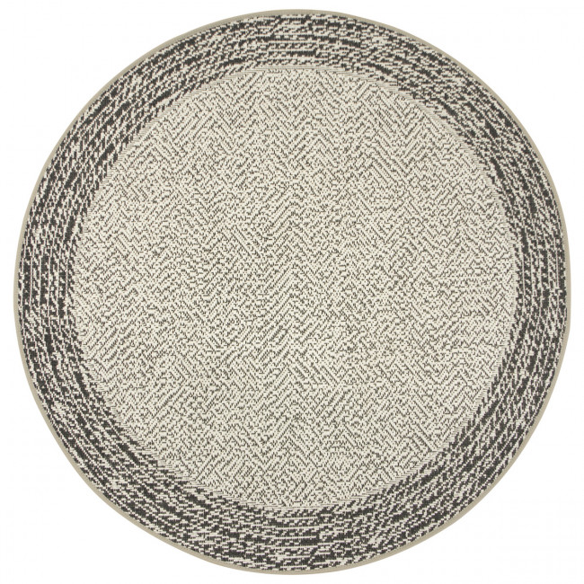 Šňůrkový koberec Lejda 12508/51 antracit/krém
