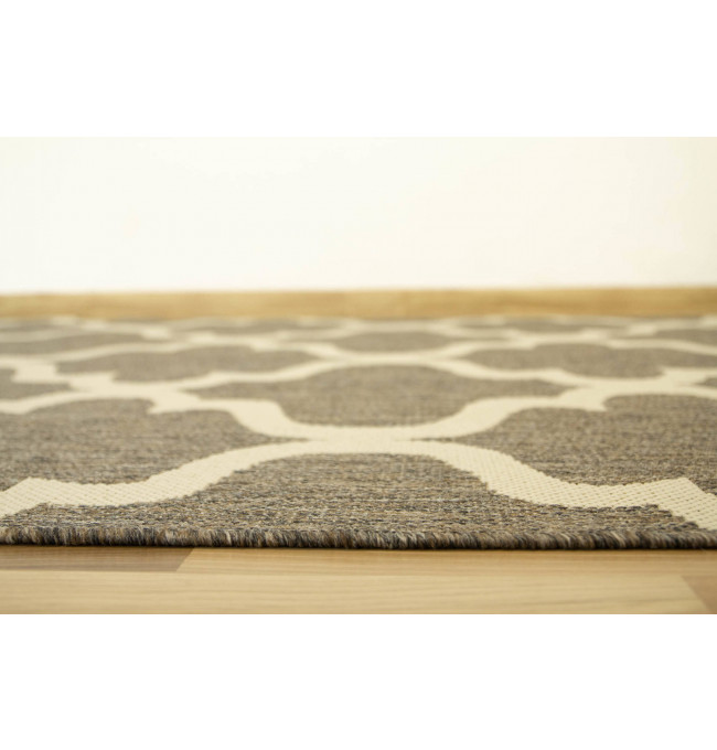 Protišmykový koberec Scandigel 132/W71E Marocká ďatelina hnedý / béžový