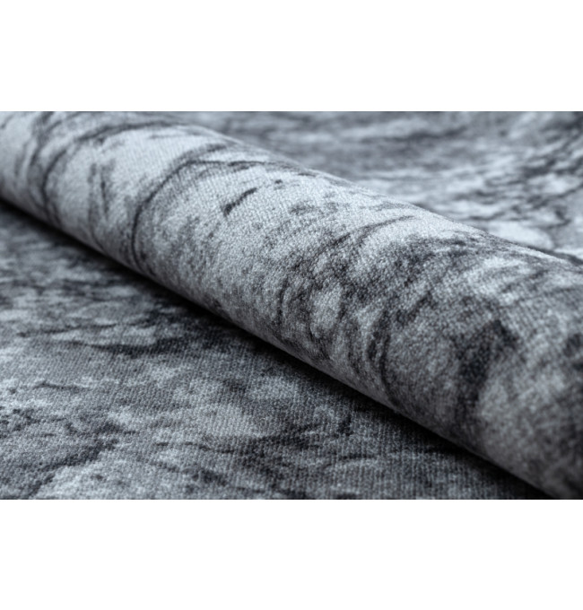 Protiskluzový koberec MARBLE mramor, kámen - šedý