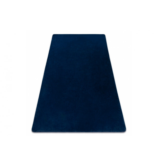 Protiskluzový koberec POSH Shaggy navy granát plyš