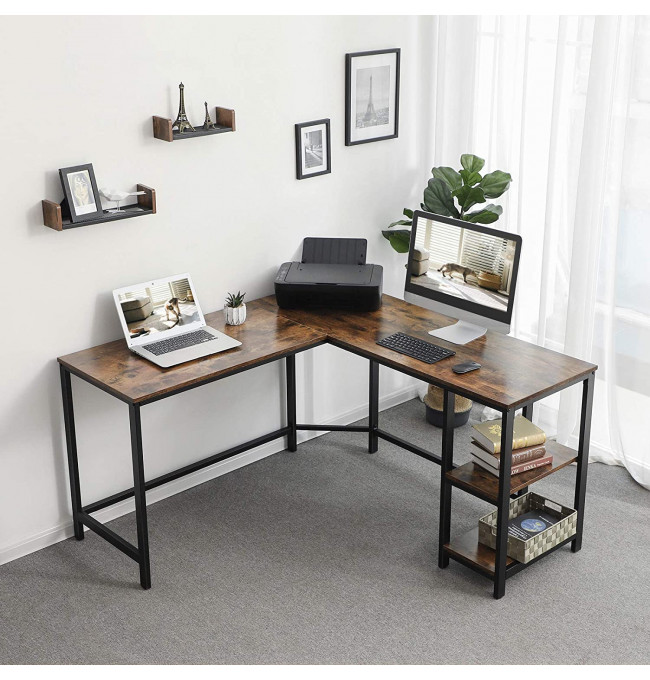 Rohový kancelársky stôl LWD72X