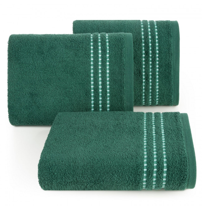 Sada ručníků FIORE 13 tmavě zelená