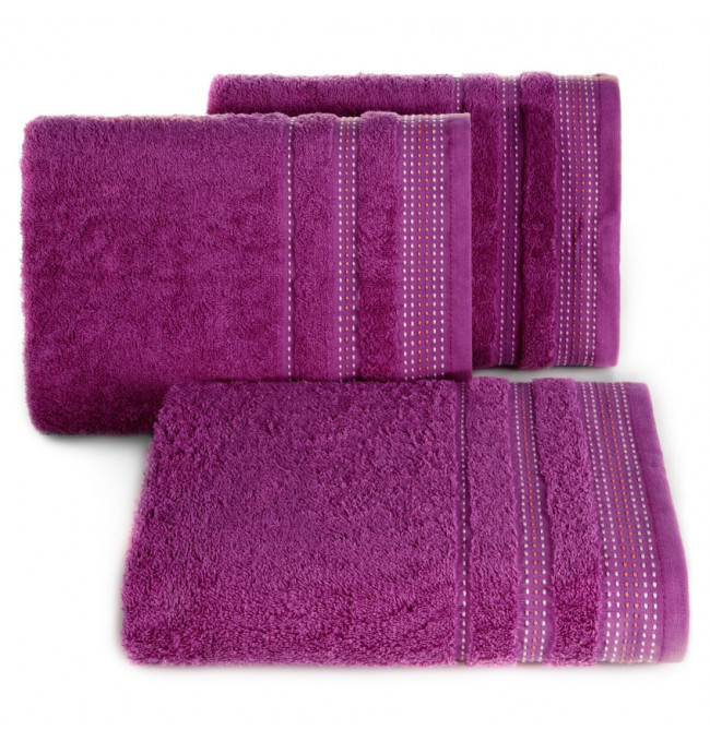 Sada ručníků POLA 14 - tmavě růžová