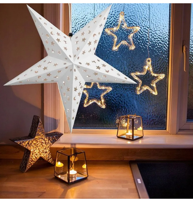 Vánoční dekorace LED Hvězda SY-001