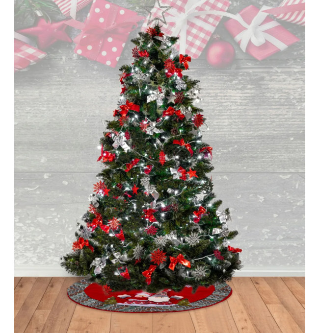 Podložka pod Vianočný stromček - YX22025 červená