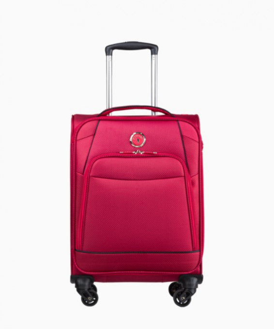 Červený kabinový kufr Pawda