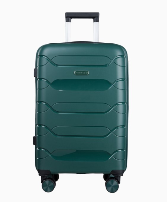 Střední zelený kufr Zadar