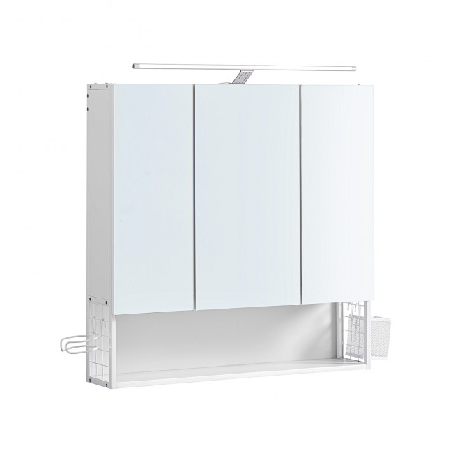 Zrcadlová skříňka s osvětlením BBK124W14