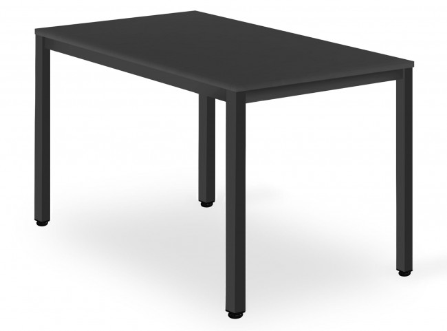 Jídelní stůl TESSA černý s černýma nohama