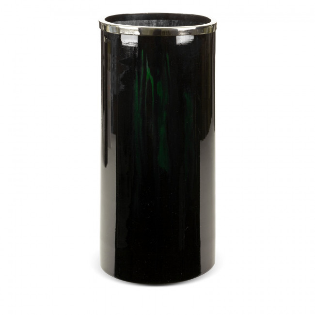 Váza CAPRI 04 černá / zelená