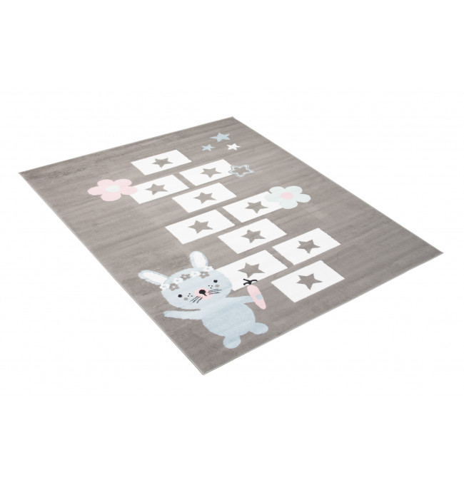 Dětský koberec BABY FH64A FNU šedý