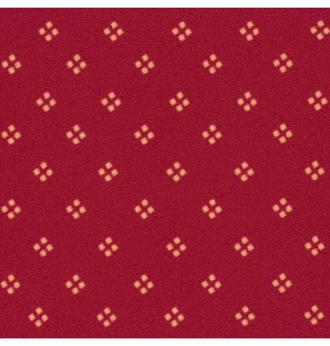 Metrážový koberec CHAMBORD červený 