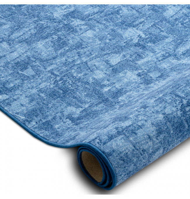 Metrážny koberec SOLID 70 BETON modrý