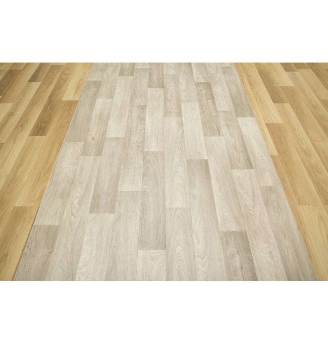 PVC podlaha Supertex Camargue 518 šedá / krémová / béžová