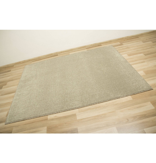 Metrážny koberec Sakura 140 olivový / béžový / krémový
