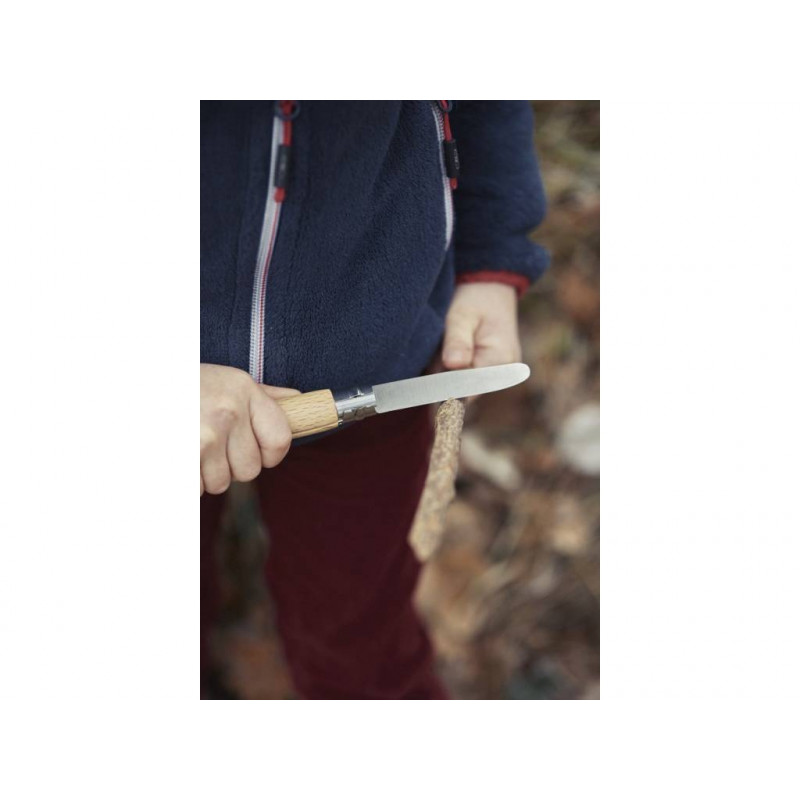 Sada MY FIRST OPINEL vreckový nôž plus púzdro na opasok, 8 cm