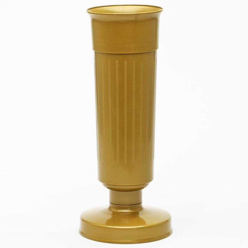 Váza zaťaž. 30cm zlatá [6]