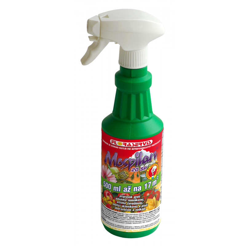Floraservis Mospilan 20 SP insekticídny prípravok rozprašovač 500 ml