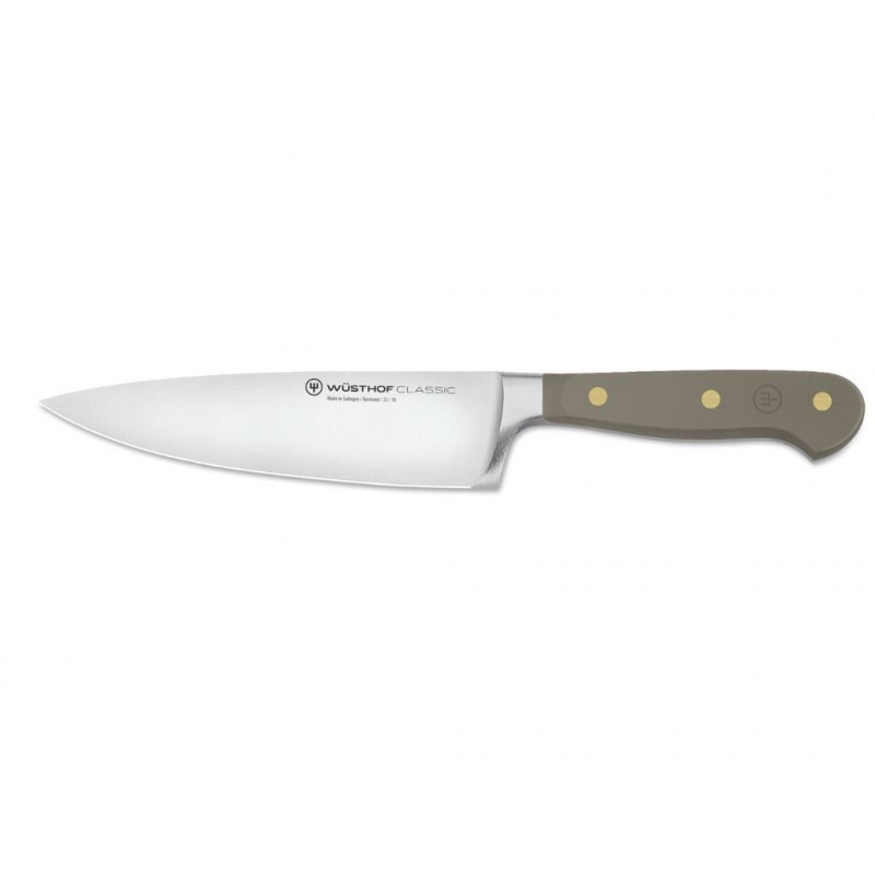 Nůž kuchařský Wüsthof CLASSIC Colour - Velvet Oyster, 16 cm