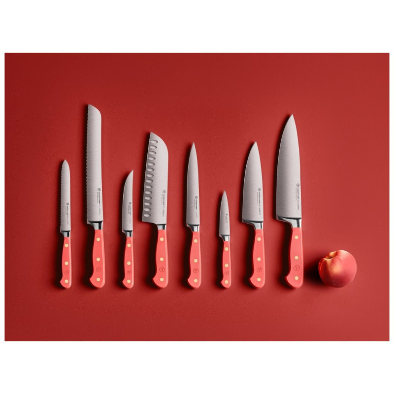 Késtartó blokk késekkel Wüsthof CLASSIC Color 7 darabos - Coral Peach