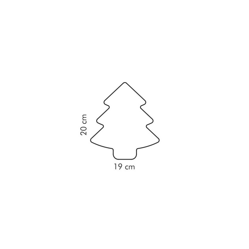 Tescoma forma na pečenie/vykrajovač vianočný stromček DELÍCIA