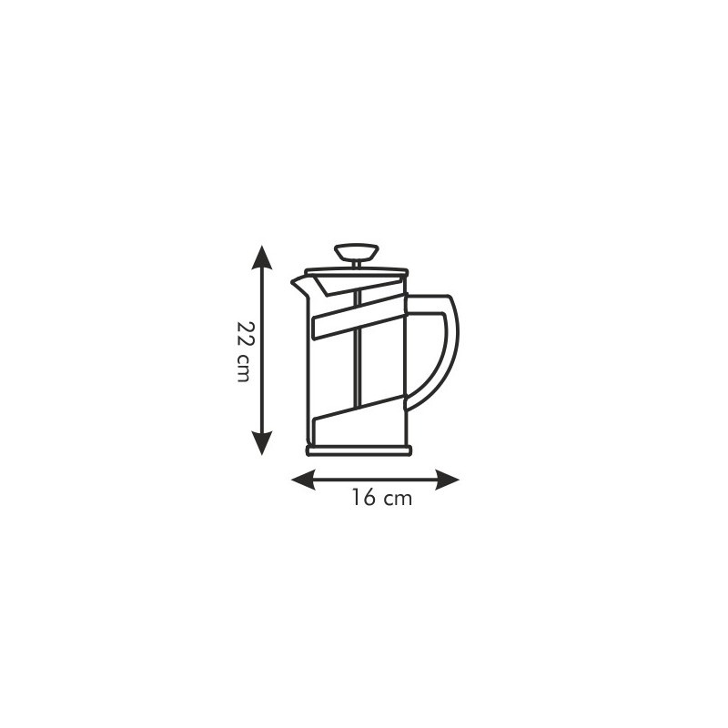Tescoma kanvica na čaj a kávu TEO 1.0 l
