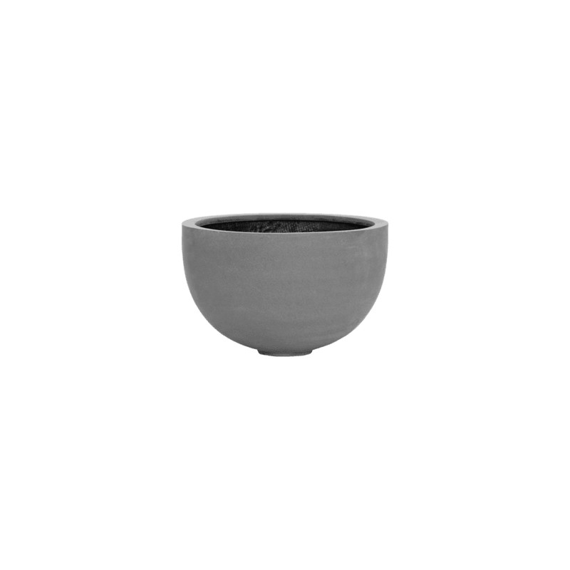 Fiberstone Bowl grey 45x28 cm