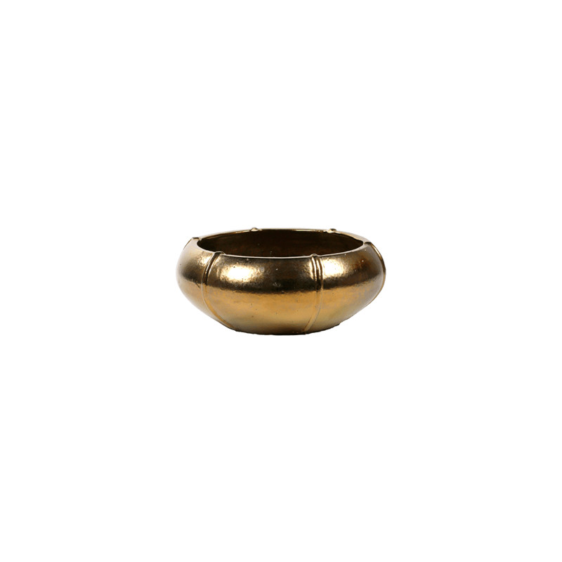 Kvetináč Moda Bowl gold  55x22cm