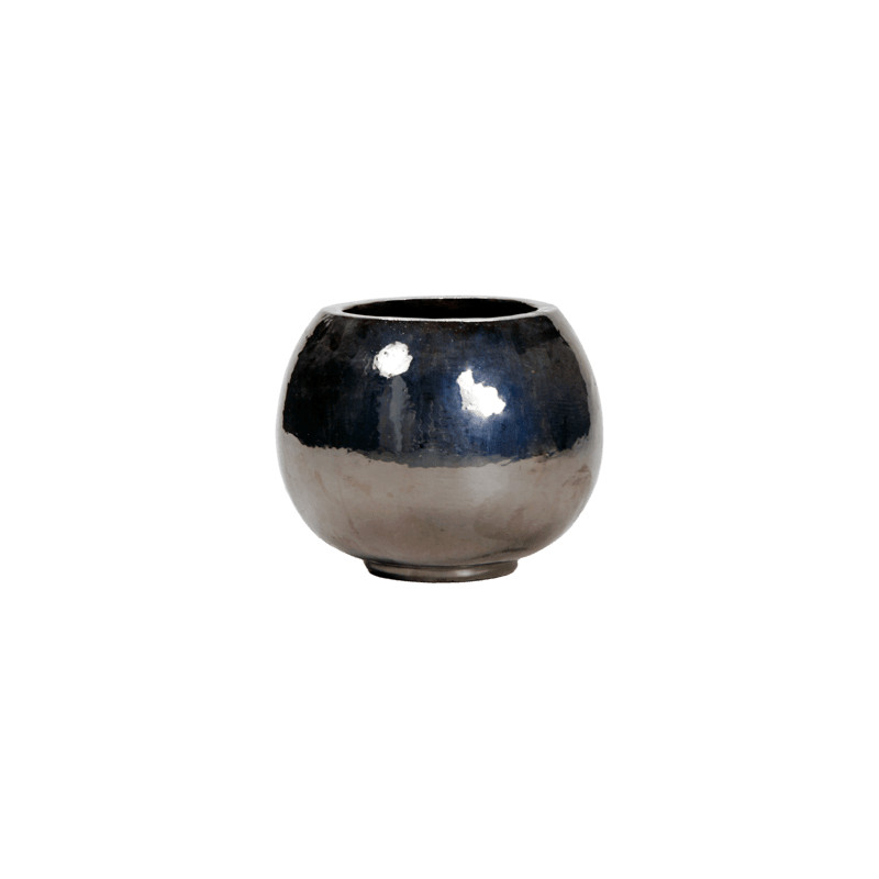 Plain Metal Glaze globe 47x38 cm