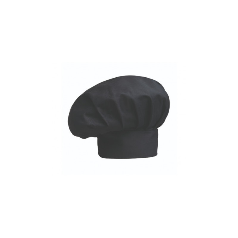 Kuchařská čepice EGOchef vysoká - černá