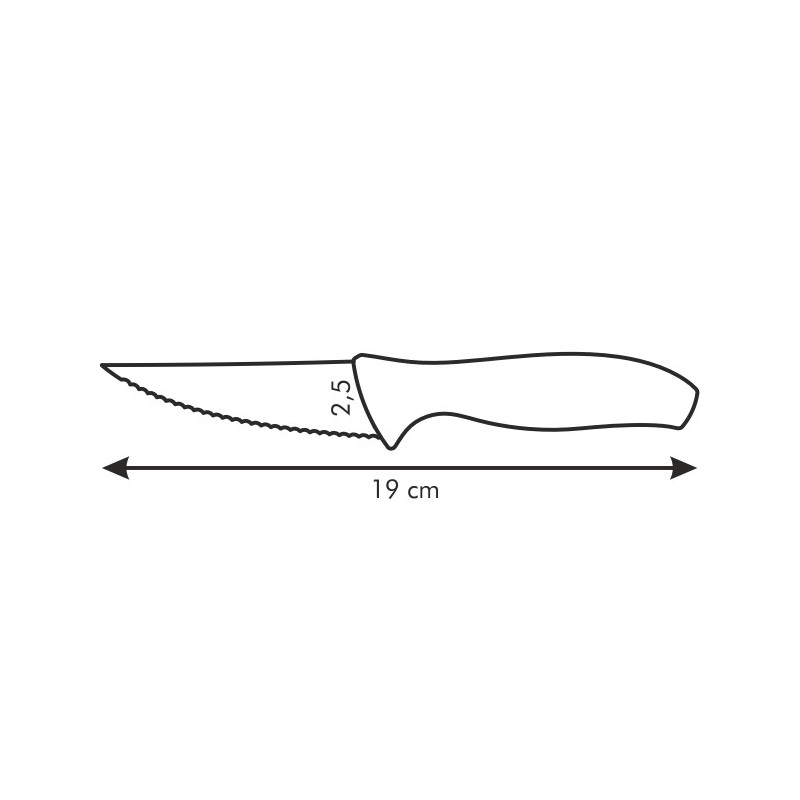 Tescoma SONIC univerzális kés 8 cm, fűrészél