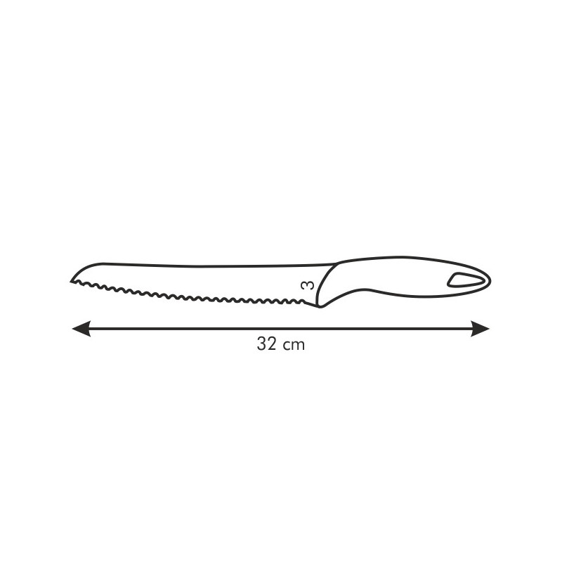 Tescoma nôž na chlieb PRESTO 20 cm