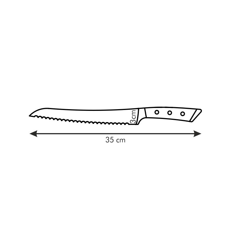 Tescoma nôž na chlieb AZZA 22 cm