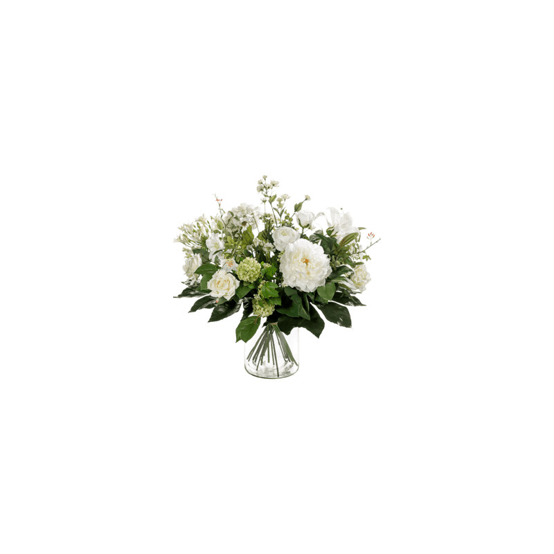 Bouquet white dream 20 Stems 50x60