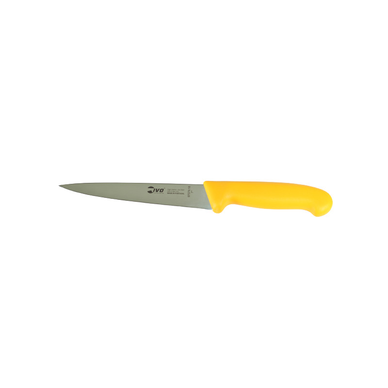 Mäsiarsky nôž IVO 18 cm - žltý 97079.18.03