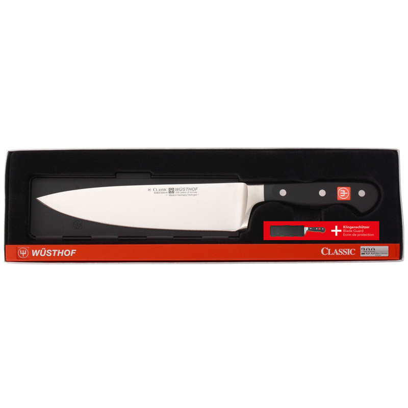 Nôž kuchársky Wüsthof CLASSIC 20 cm + Ochrana ostria ZDARMA 9755-11