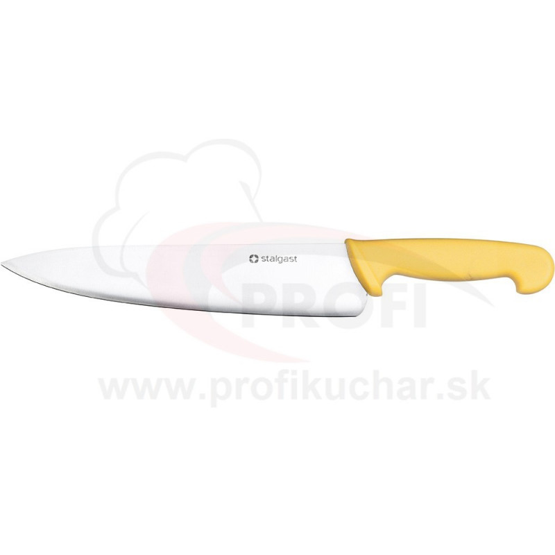 HACCP-kés, sárga, 25cm