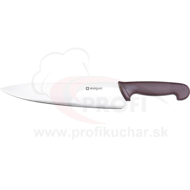 HACCP-nůž, hnědý, 25cm