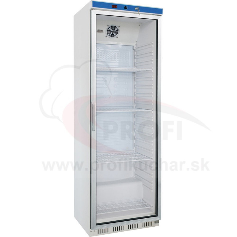 Podpultová chladnička s presklenými dvierkami STALGAST® 600 x 600 x 1850 mm