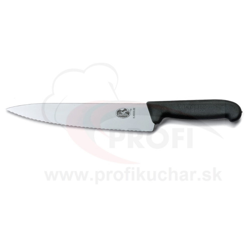 Kuchařský nůž Victorinox se zoubkovanou čepelí 19 cm 5.2033.19
