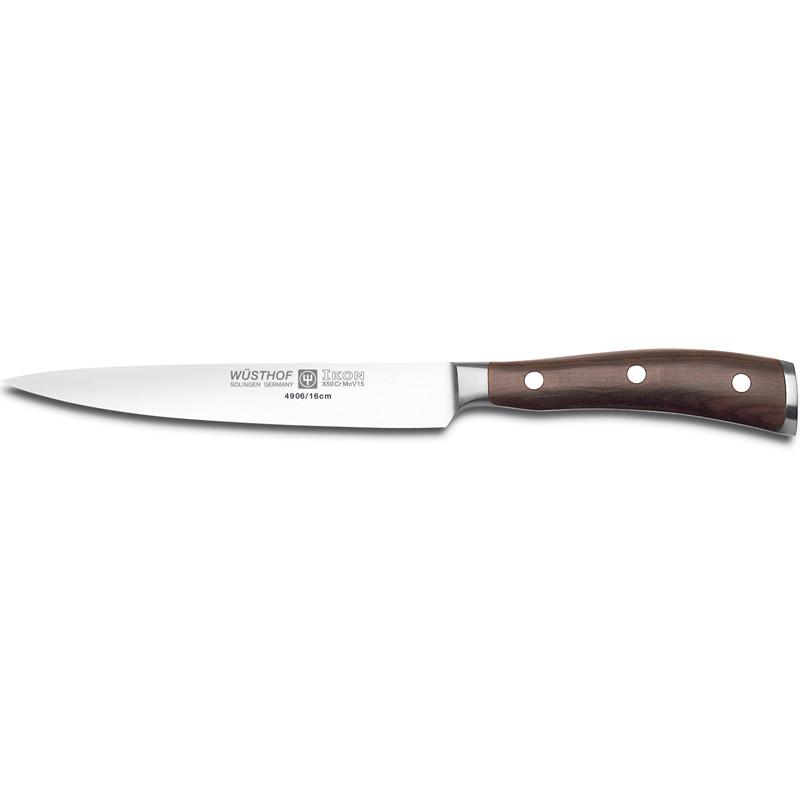 Nářezový nůž na šunku Wüsthof IKON 16 cm 4906/16