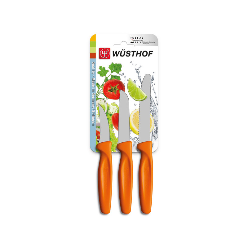 Wüsthof Sada nožů oranžových, 3 ks 9333o