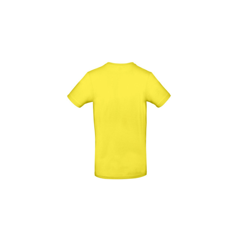 Pánske tričko s výšivkou B&C - Žltá